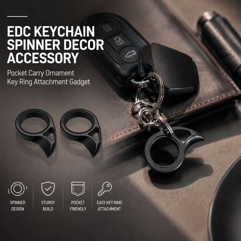 Edc Carry Accessories - Brelok EDC z funkcją spinnera, ozdoba