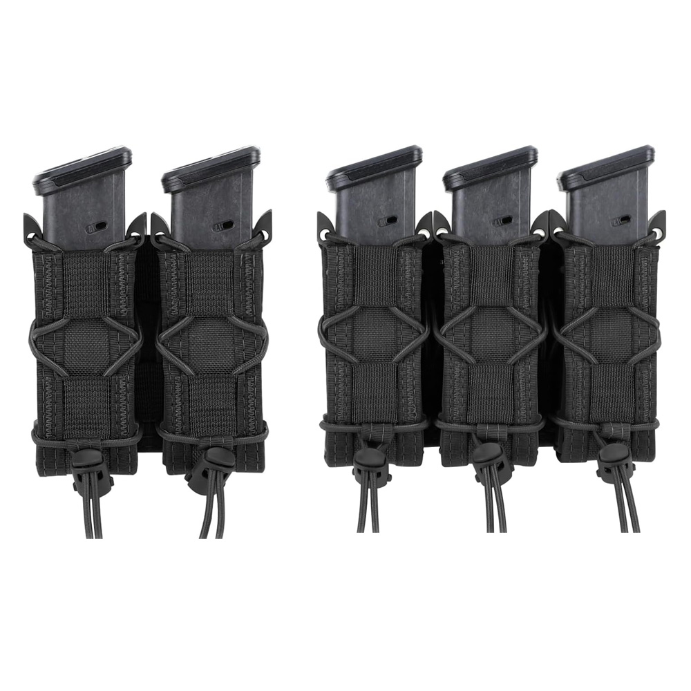 Edc Carry Holster - Kabura na magazynek pistoletowy 9mm, dwu-/trójrzędowa,