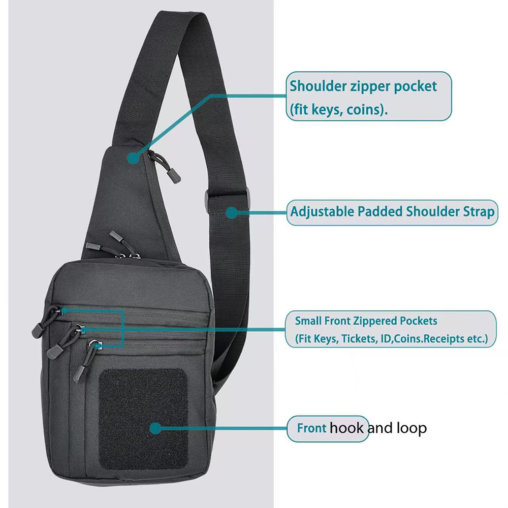 Torba dla kobiet i mężczyzn -  – Edc Carry Fanny Pack recenzja i cena