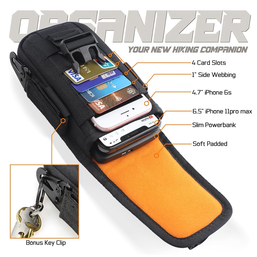 Taktyczna ładownica na telefon – Edc Carry Fanny Pack recenzja i cena