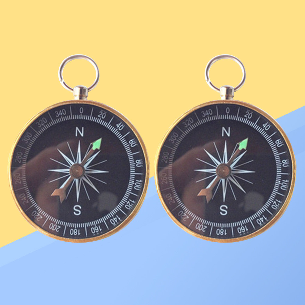 2 szt. wysokiej jakości metalo – Compass Keychain Mini recenzja i cena