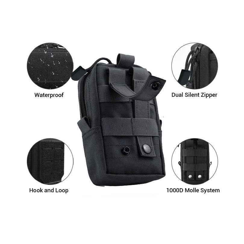 Taktyczna torba biodrowa Molle – Edc Carry Fanny Pack recenzja i cena