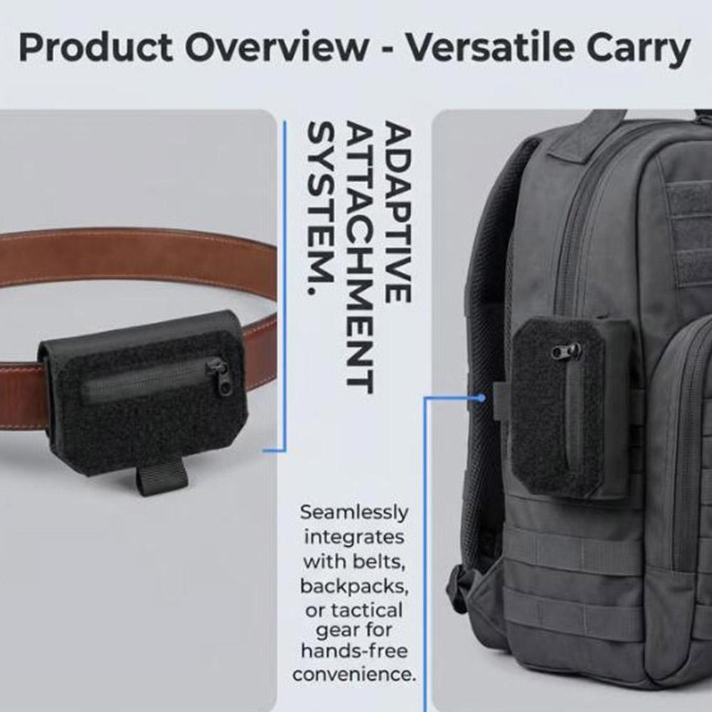 Kompaktowa saszetka na pasek,  – Edc Carry Fanny Pack recenzja i cena