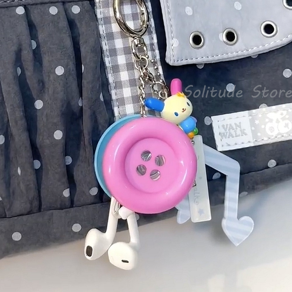 Retro, bardzo duży przycisk, p – Cable Winder Keychain recenzja i cena