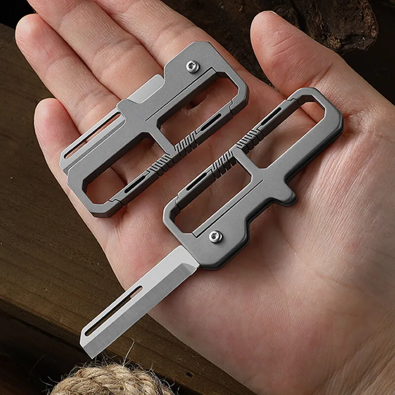 FEGVE Tytanowy składany nóż ki – Edc Carry Knife recenzja i cena