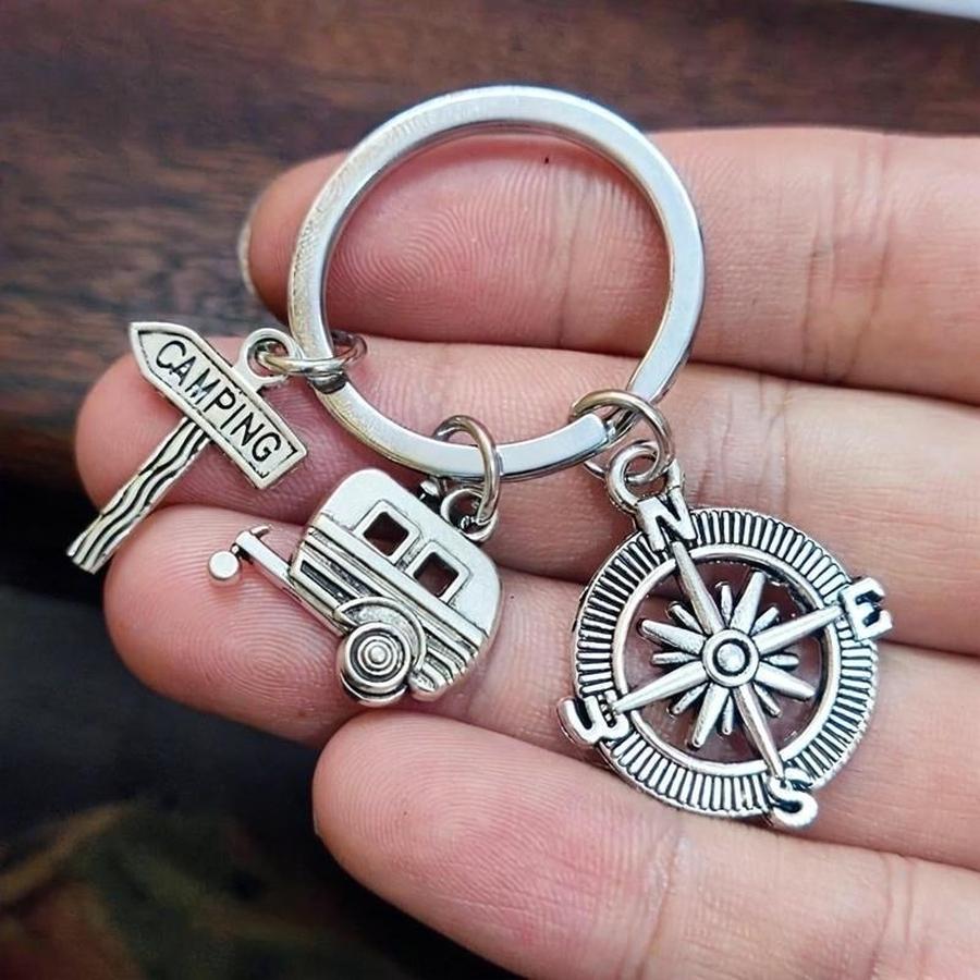 1/5/10/20/50/100 szt. breloczk – Compass Keychain Mini recenzja i cena