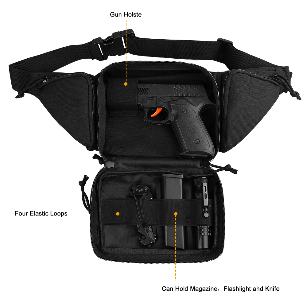 Torba biodrowa myśliwska, pas  – Edc Carry Holster recenzja i cena
