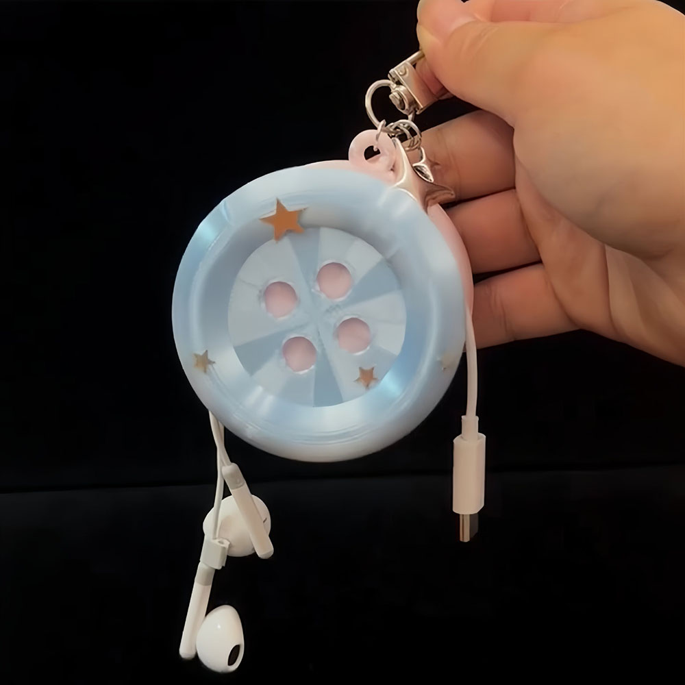 Organizer do kabli, breloczek  – Cable Winder Keychain recenzja i cena