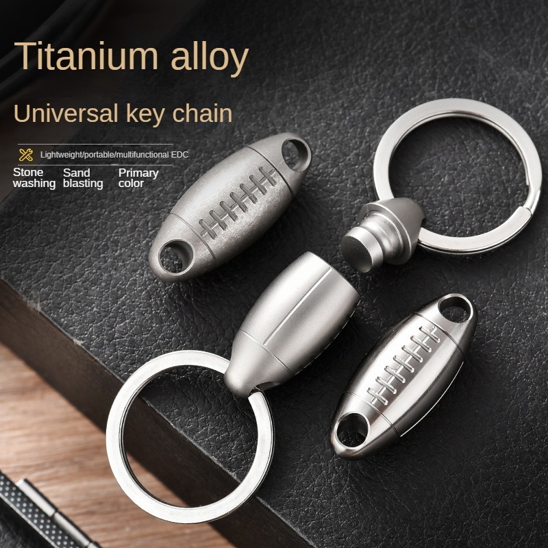 Tytanowy brelok w kształcie pi – Edc Carry Accessories recenzja i cena