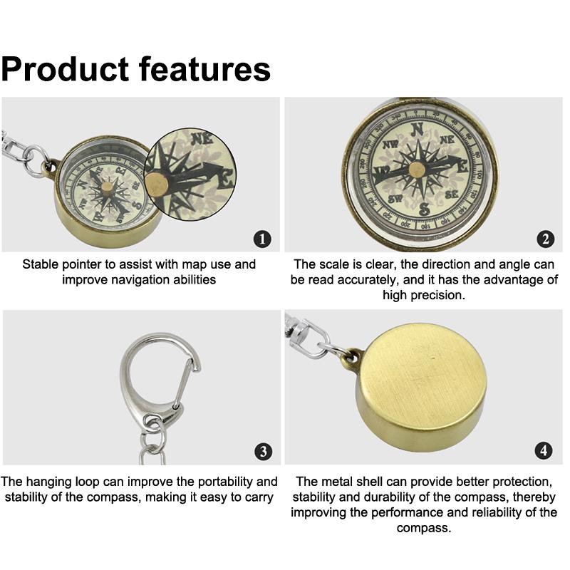 Brelok z motywem sprzętu wspin – Compass Keychain Mini recenzja i cena