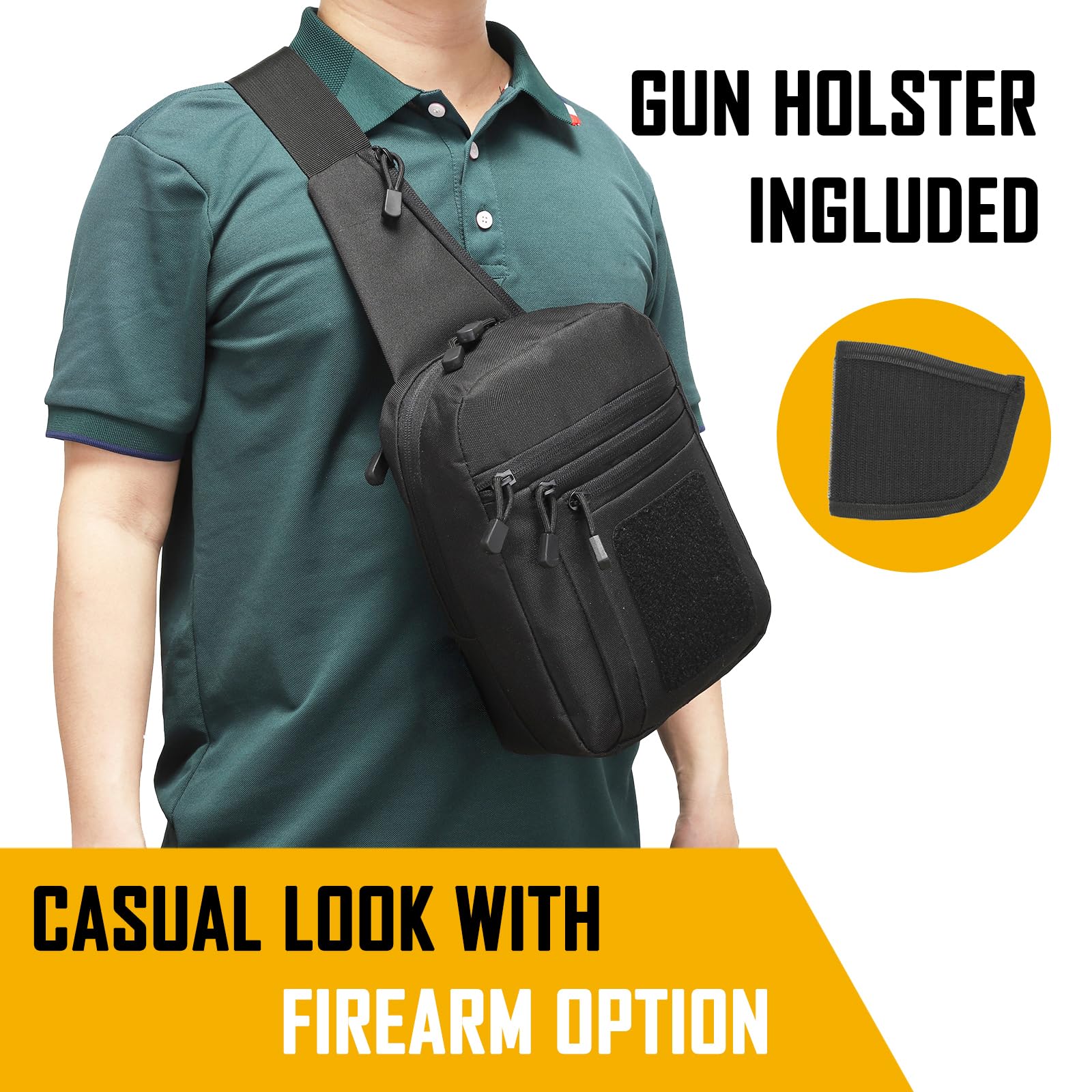 Torba na ramię do ukrytego nos – Edc Carry Fanny Pack recenzja i cena