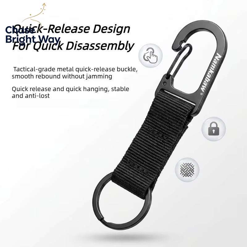 Mały, przenośny karabińczyk z  – Edc Carry Clip recenzja i cena